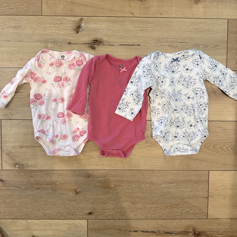 Hudson Baby long sleeve onesies